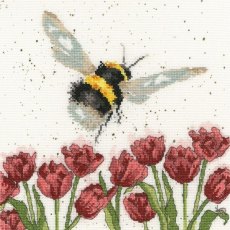 Bothy Threads Flight Of The Bumblebee Counted Cross Stitch Kit by Hannah Dale