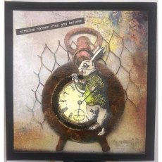 COOSA Crafts Clear Stamps A7 - Watch the Rabbit