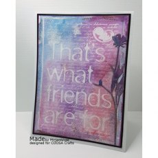 COOSA Crafts Clear Stamps A6 - Friends