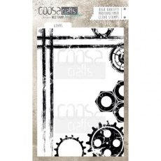 COOSA Crafts Clear Stamps A6 - Gears