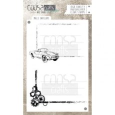 COOSA Crafts Clear Stamps A6 - Male Envelope