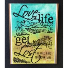 COOSA Crafts Clear Stamps A6 - Get Lost