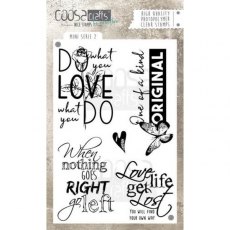 COOSA Crafts Clear Stamps A6 - Mini`s set 2