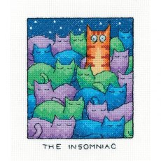 Heritage Crafts The Insomniac Counted Cross Stitch Kit