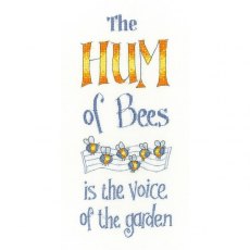 Heritage Crafts The Hum of Bees Counted Cross Stitch Kit