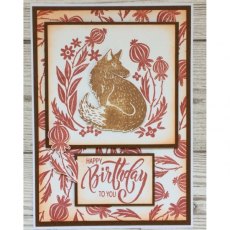 Woodware Clear Singles Mr Foxy Stamp