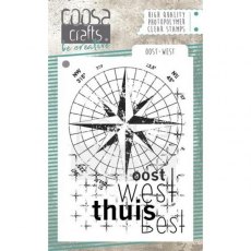 COOSA Crafts clearstamps A7 - Oost-West