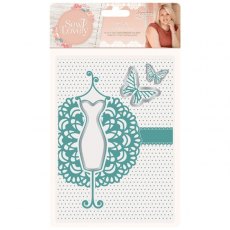 Sara Signature Collection Sew Lovely - 5x7 Cut & Emboss Folder - Sewn with Love