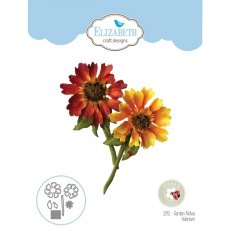 Elizabeth Craft Designs - Garden Notes - Helenium Die 1591