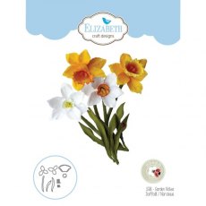 Elizabeth Craft Designs - Garden Notes - Daffodil/ Narcissus Die 1588