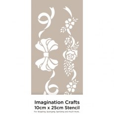 Imagination Crafts Art Stencils 25x10 cm - Bows