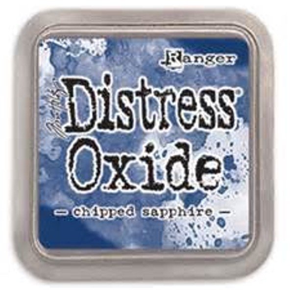 Ranger Tim Holtz Distress Oxide Ink Pad: Chipped Sapphire 4 For £24