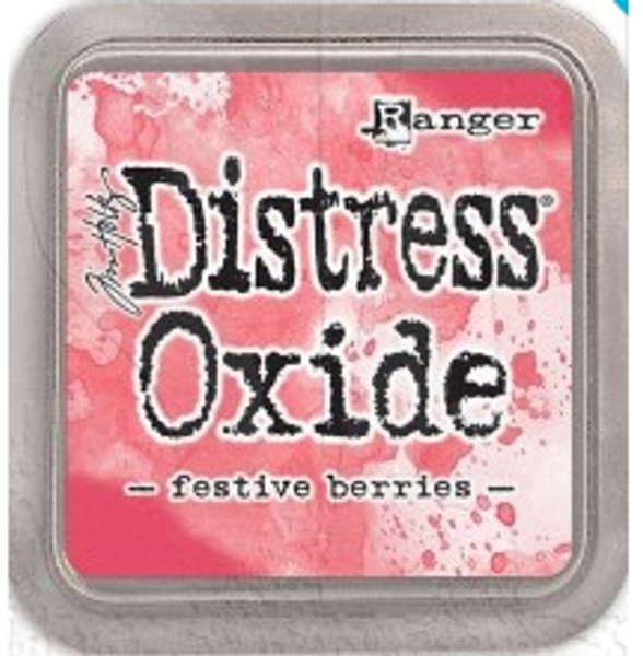 Ranger Tim Holtz Distress Oxide Ink Pad: Festive Berries 4 For £24