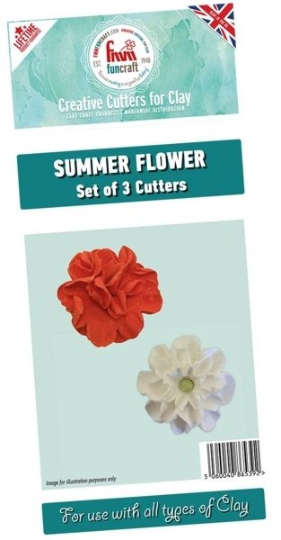 FMM FMM Summer Flower Set Of 3 Cutters