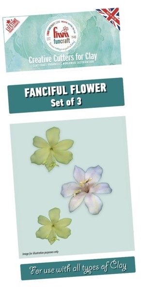 FMM FMM Fanciful Flower Set Of 3 Cutters