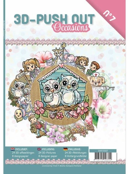 Find It Media 3D Push Out Book - Occasions 7