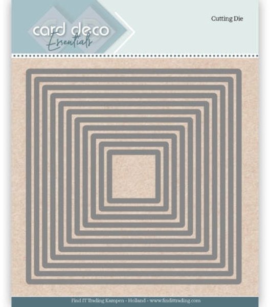 Card Deco Card Deco Essentials Cutting Dies Square