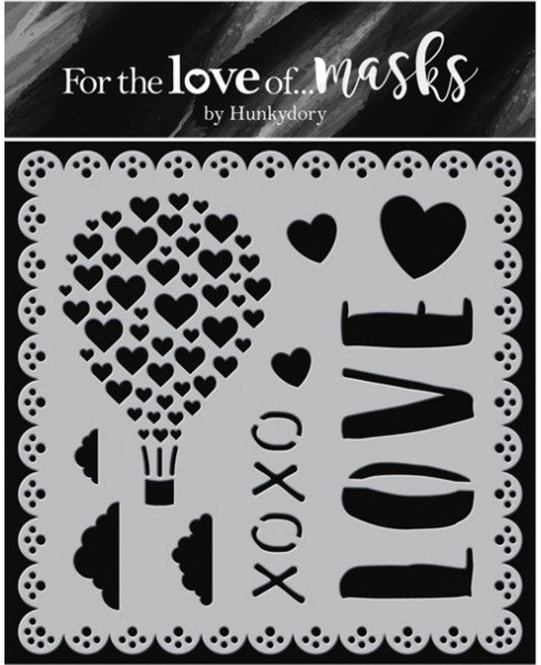 Hunkydory MASK: For the Love of Masks - Love is in The Air