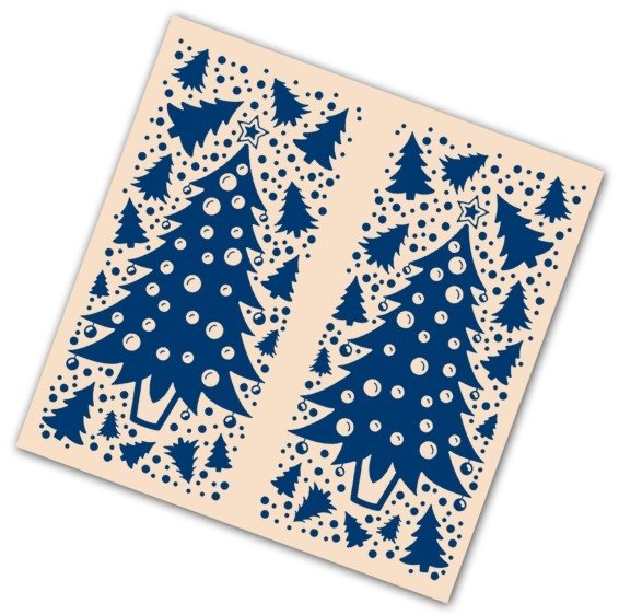 Tattered Lace Tattered Lace Christmas Tree Gatefold Embossing Folder (EF168)