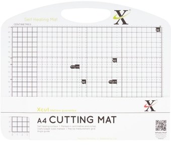 DoCrafts DoCrafts Xcut A4 Self Healing Duo Cutting Mat - Black and White