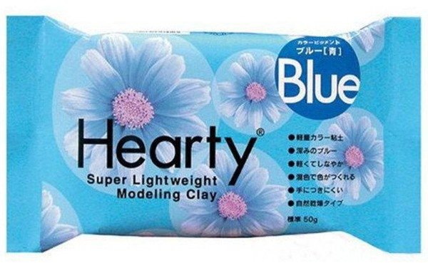 Hearty Hearty Air Drying Modelling Clay - Blue 50g