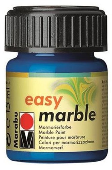 Marabu Marabu Easy Marble 15ml Azure Blue 095 - 4 For £11.99
