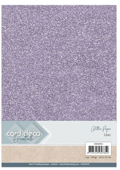 Card Deco Card Deco Essentials Glitter Paper Lilac Buy 3 Get 1 FREE