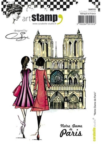 Carabelle Carabelle Studio Cling Stamp A6 : Notre Dame de Paris by Soizic