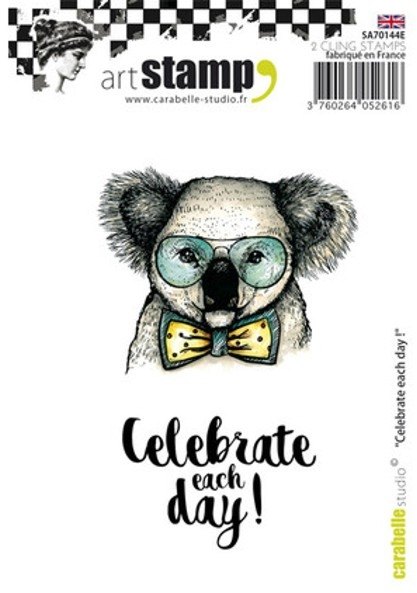 Carabelle Carabelle Studio Cling Stamp A7 : Celebrate Each Day