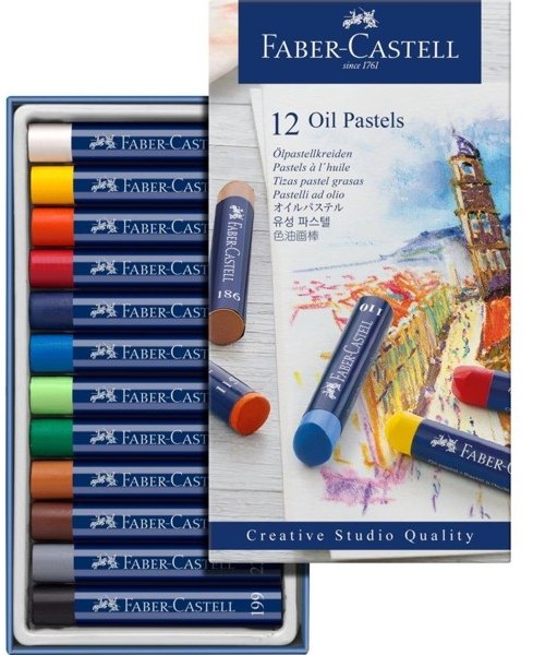 Faber Castell Faber Castell Box of 12 Creative Studio Oil Pastels