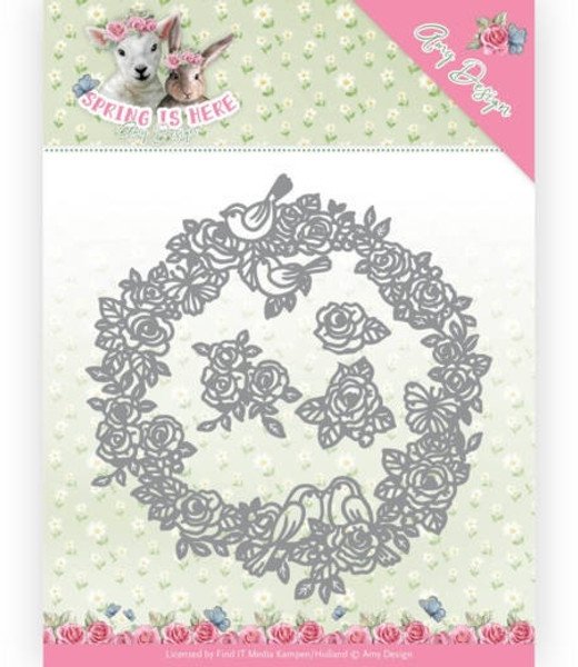 Amy Design Amy Design - Spring is Here - Circle of Roses Die - CLEARANCE