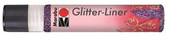 Marabu Marabu Liner 25ml Glitter Amethyst 539 4 For £12.49