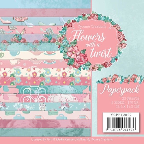 Yvonne Creations Yvonne Creations - Flowers with a Twist Paperpack