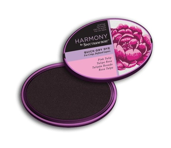 Crafter's Companion Spectrum Noir Inkpad Harmony Quick-Dry Dye (Pink Tulip) - 4 for £16