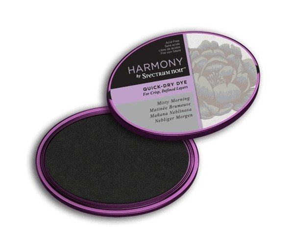 Crafter's Companion Spectrum Noir Inkpad - Harmony Quick-Dry Dye (Misty Morning) - 4 for £16