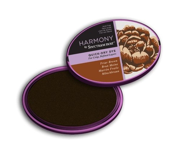 Spectrum Noir Inkpad - Harmony Quick-Dry Dye (Friar Brown) - 4 for £16