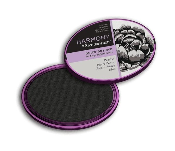 Crafter's Companion Spectrum Noir Inkpad - Harmony Quick-Dry Dye (Pumice) - 4 for £16