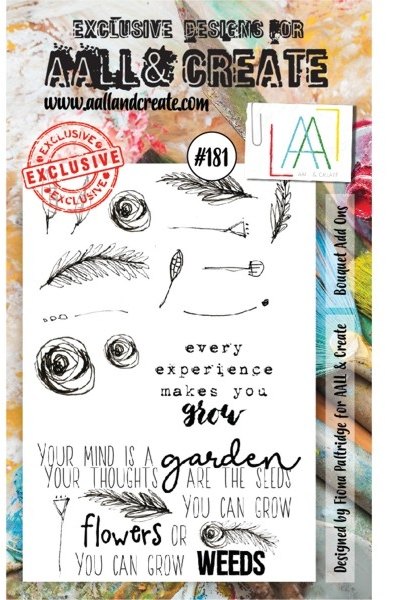 Aall & Create Aall & Create A6 Clear Stamps #181