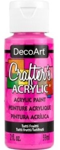 DecoArt DecoArt Crafter's Acrylic - Tutti Fruitti 4 For £8.99