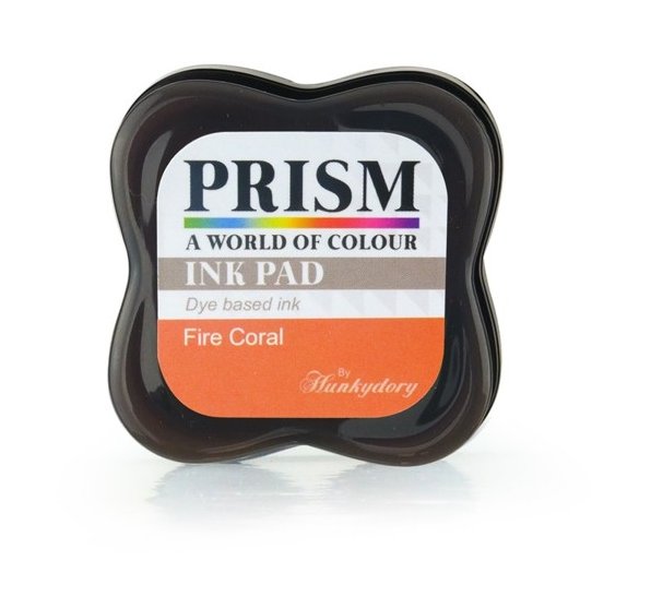 Hunkydory Hunkydory Prism Ink Pads - Fire Coral 4 For £6.99