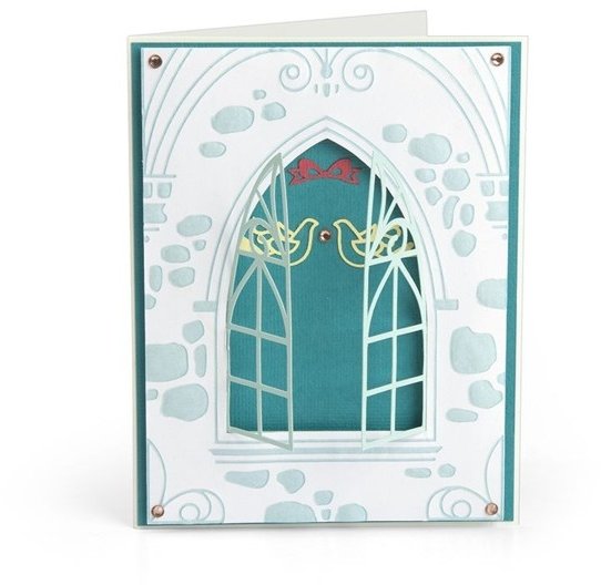 Sizzix Sizzix Impresslits Embossing Folder - Wedding Window