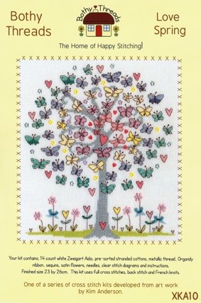 Bothy Threads Bothy Threads Love Spring Counted Cross Stitch Kit