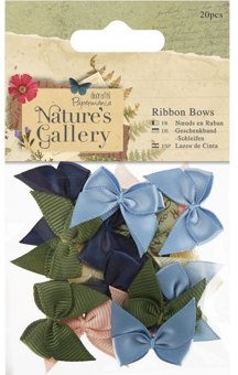 DoCrafts Papermania Nature's Gallery Ribbon Bows