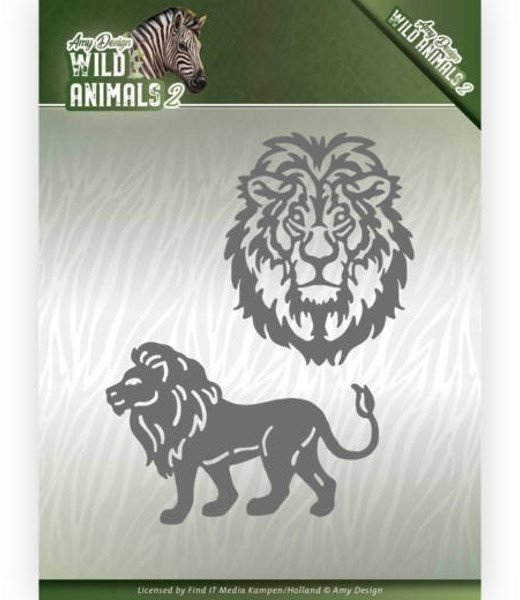 Amy Design Amy Design - Wild Animals 2 - Lion Die