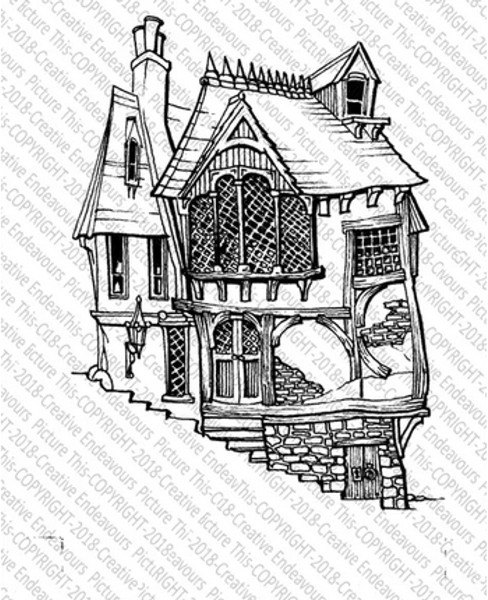 Picture This Picture This Stamps - Tudor Hill 008