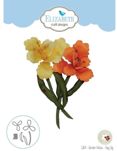 Elizabeth Crafts Elizabeth Craft Designs - Garden Notes - Day Lily 1369