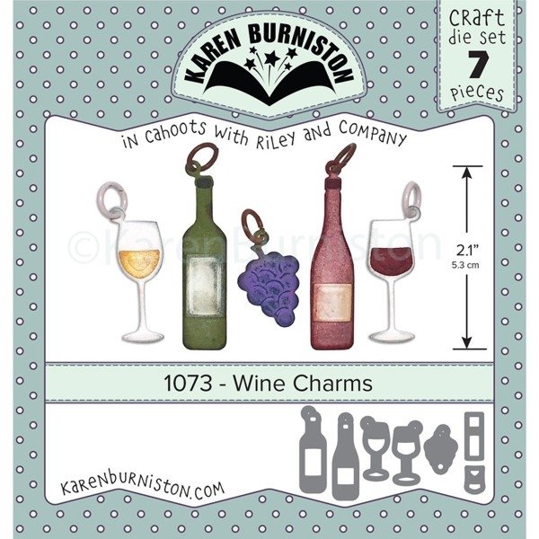 Karen Burniston Karen Burniston Wine Charms 1073