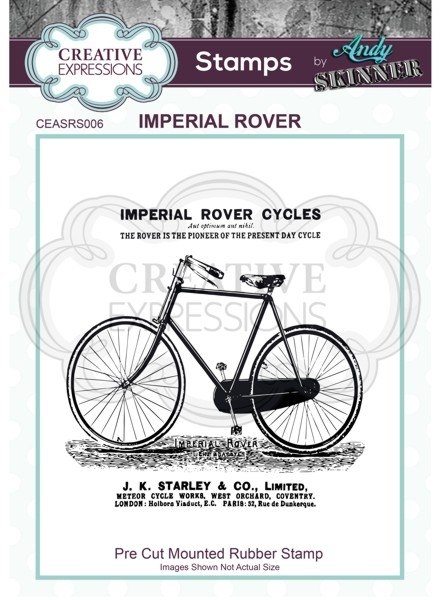 Creative Expressions Andy Skinner Rubber Stamp Imperial Rover
