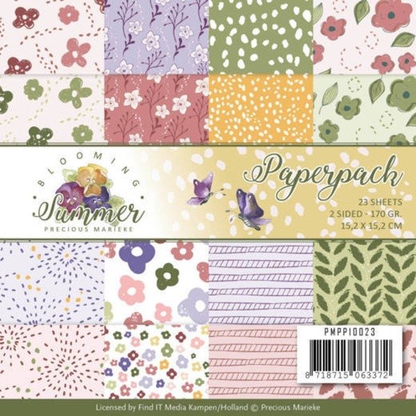 Precious Marieke Precious Marieke - Blooming Summer Paper Pack