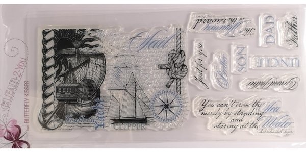 Hobby Art Hobby Art Clear Stamp - Nautical